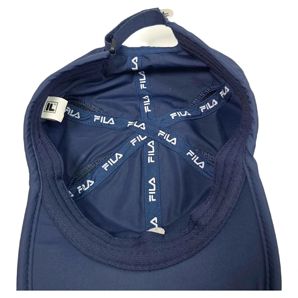 Fila‎ ITHF International Tennis Hall of Fame Navy Blue Performance Cap NWOT